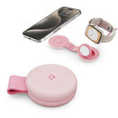 Twelve South ButterFly SE 2-in-1 Qi2 Travel Charger - Pink