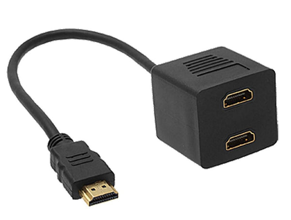 Astrotek HDMI Splitter Cable 15cm - v1.4 Male to 2x Female