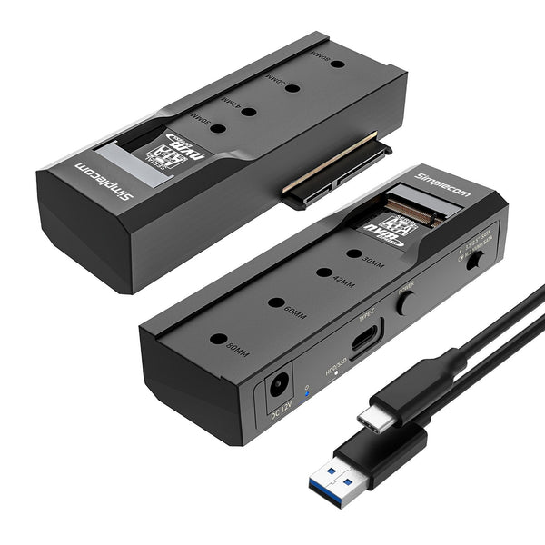 Simplecom SA536 USB to M.2 and SATA 2-in-1 Adapter