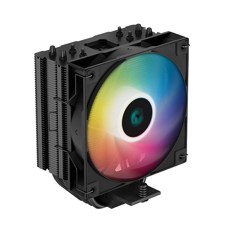 DeepCool AG400 Black ARGB Single Tower CPU Cooler