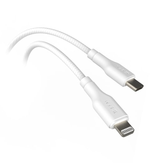 EFM Type-C to Lightning Braided Cable - 3M Length