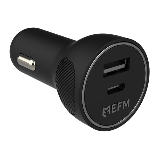 EFM 30W Dual Port Car Charger