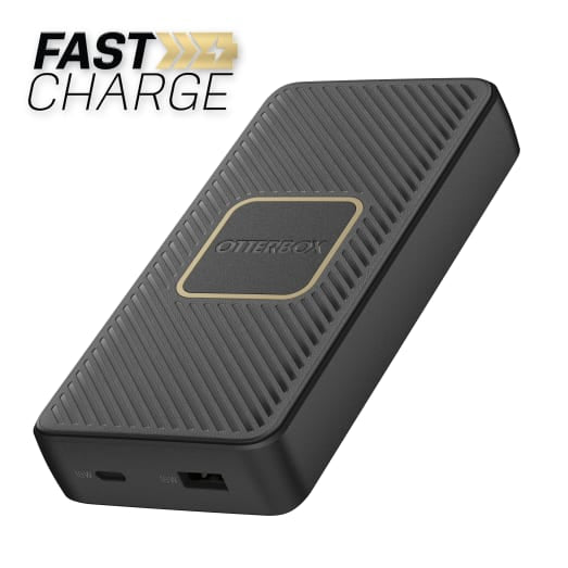 Otterbox 15k mAh - USB-A and USB-C Qi Wireless Power Bank