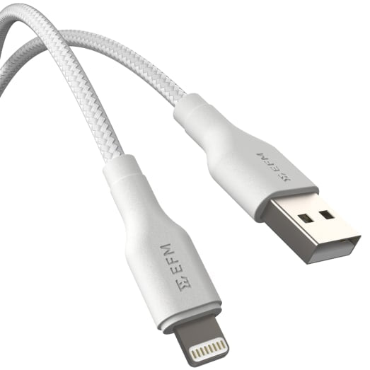 EFM USB-A to Lightning Braided 2M Cable