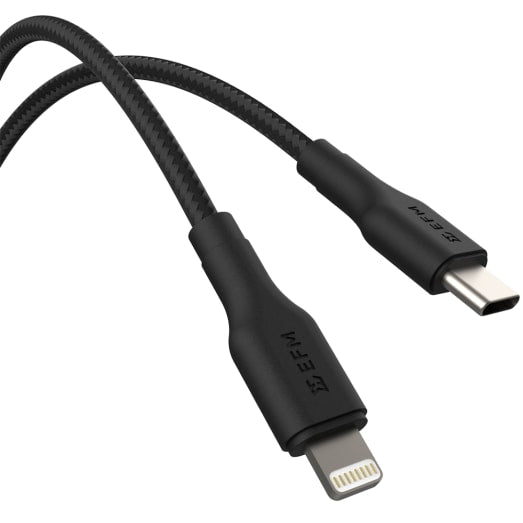 EFM USB-C to Lightning Braided Cable - 2M Length