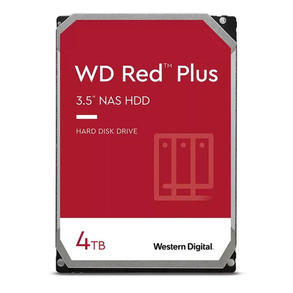 WD WD40EFPX Red Plus 4TB 3.5" SATA III NAS Hard Drive