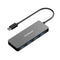 Simplecom CH320 Ultra Slim Aluminium USB 3.1 Type C to 4 Port Hub