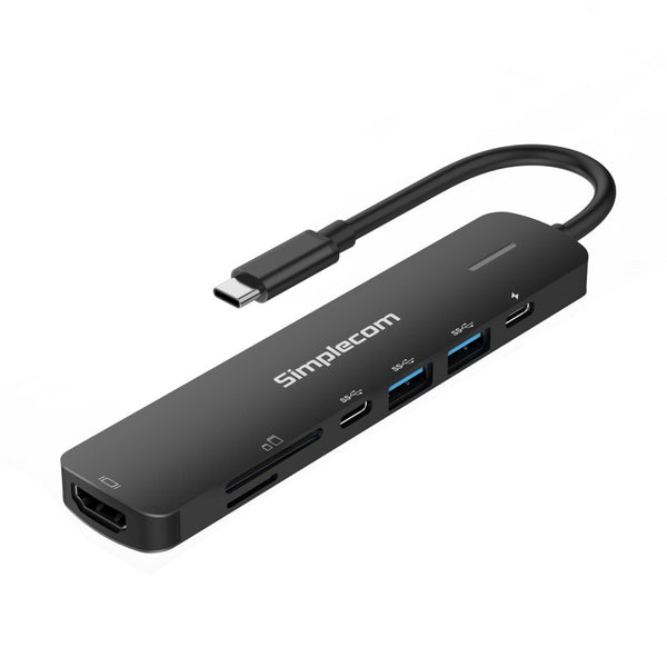 Simplecom CHT570 USB-C SuperSpeed 7-in-1 Multiport Hub