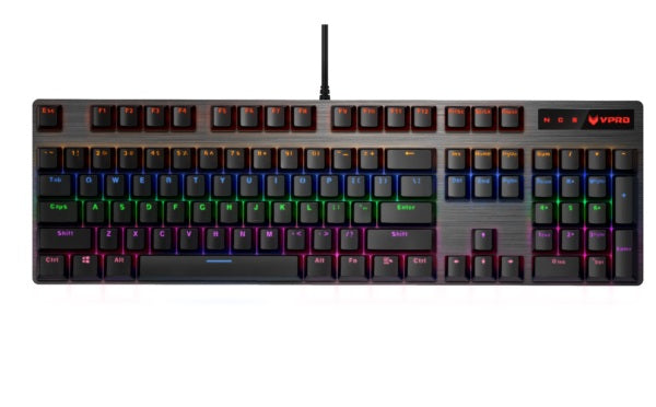 RAPOO V500 Pro Backlit Mechanical Gaming Keyboard - Blue Switch