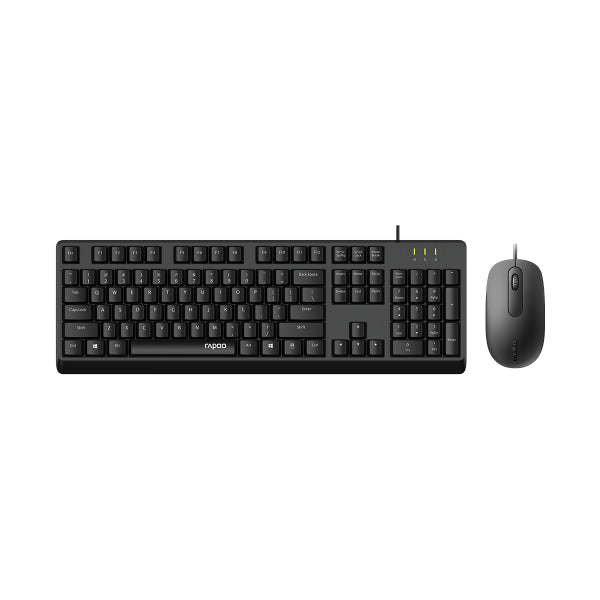 RAPOO X130Pro Wired Optical Keyboard And Mouse Combo