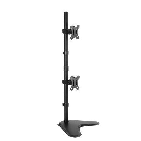 Brateck Dual-Screen Economical Double-joint Articulating Monitor Stand - 13"-32"
