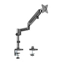 Brateck Single Epic Gas Spring Aluminium Monitor Arm 17"-32 - Space Grey