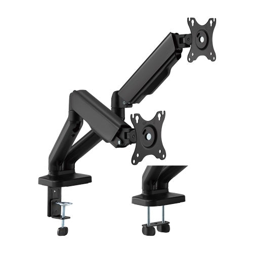 Brateck Cost-Effective Spring-Assisted Dual Monitor Arm - 17' - 32'