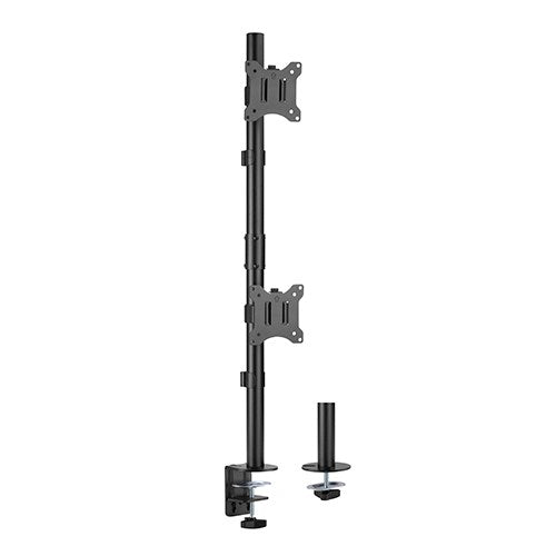 Brateck Vertical Pole Mounted Dual Screen Monitor Mount - 17" - 32"