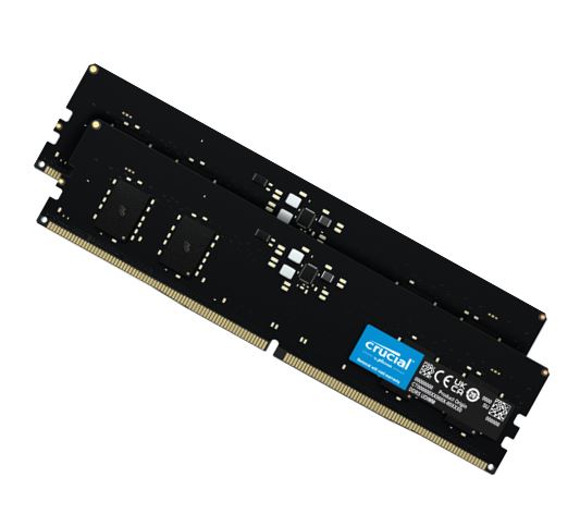 Crucial 64GB (2x32GB) DDR5 UDIMM 4800MHz Memory