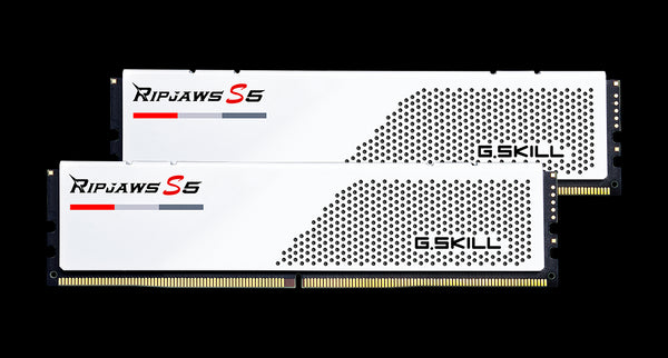 G.Skill Ripjaws S5 32GB (2x 16GB) DDR5 5200MHz Memory - White