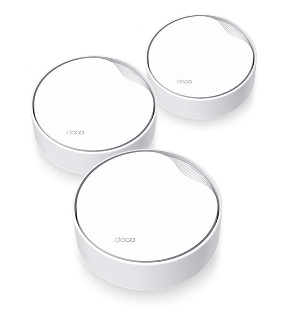 TP-Link Deco X50-PoE AX3000 Whole Home Mesh WiFi 6 System with PoE - 3 Pack