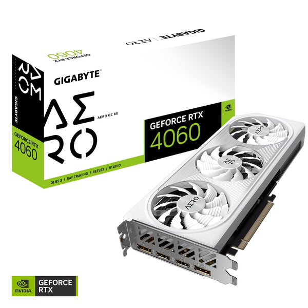 Gigabyte nVidia GeForce RTX 4060 AERO OC-8GD 1.0 GDDR6